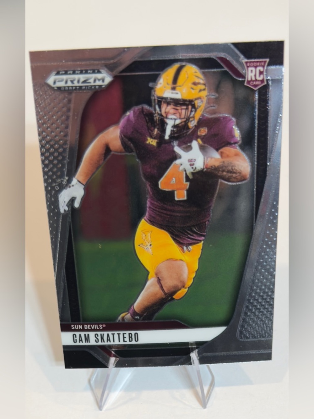 2015 Panini Draft Picks Prizm #9 Rookie Card Cam Skattebo - Sun Devils